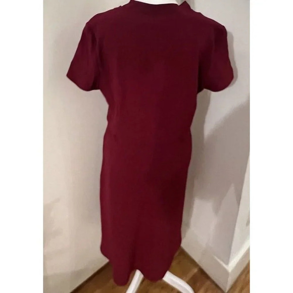 LAVIA 18 Size 14 Women's‎ Burgundy Business Knee Length Dress UK 18 EU 46 - Picture 3 of 7
